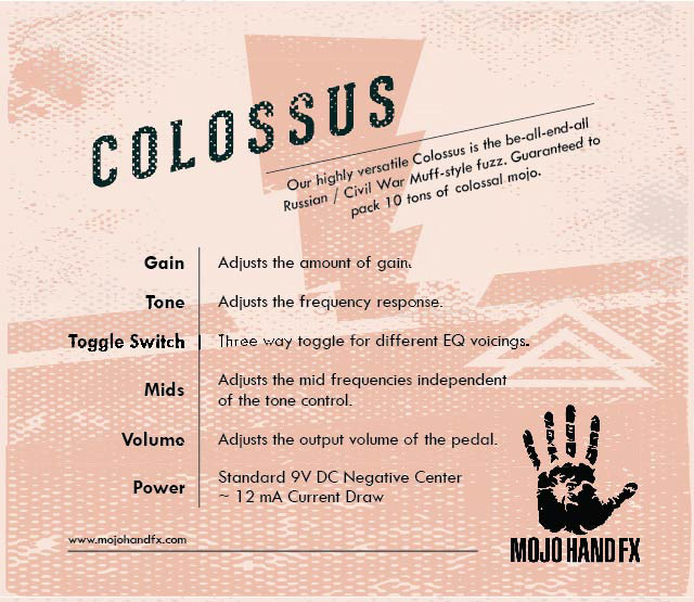 Mojo Hand FX - Colossus