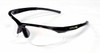 EOB10S: Catalyst Clear Lens, Black Frame Safety Glasses - 12 Pack
