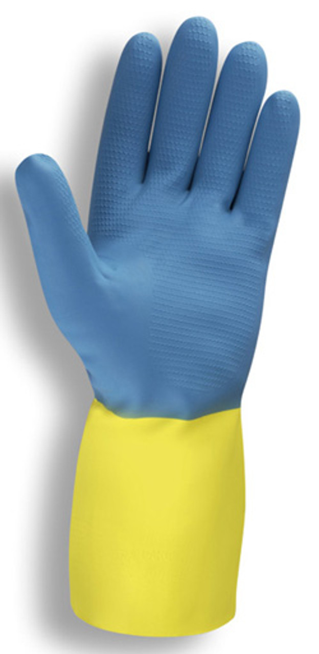4300: Premium/28 mil/Bi-Color Neoprene Gloves - 12 Pack