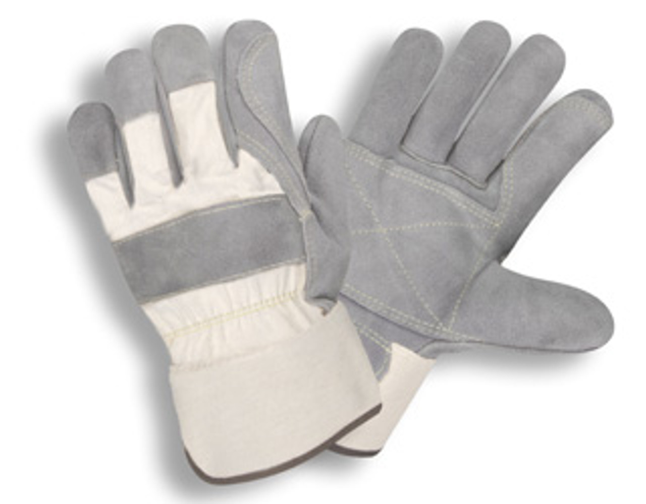 1051: Side Split/Double Palm Gloves - 12 Pack