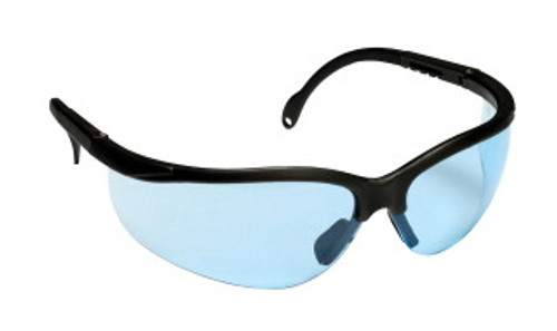 EKB15S: Boxer Light Blue Lens Safety Glasses - 12 Pack