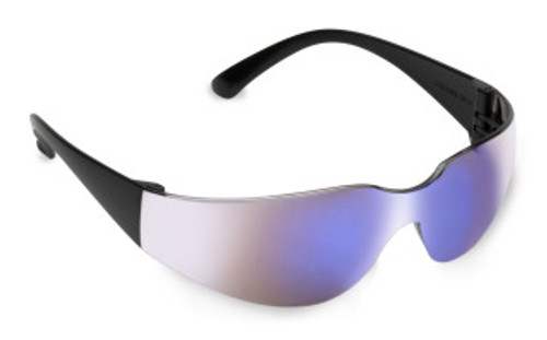 Egf60s Jackal Blue Mirror Lens Black Frame Safety Glasses 12 Pack