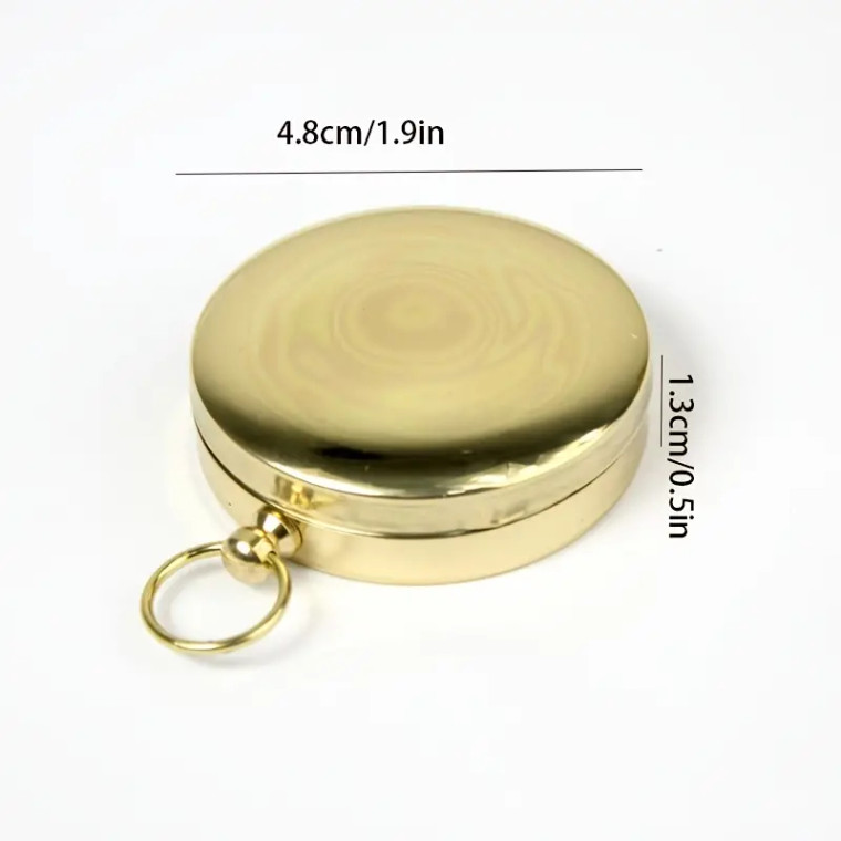 Copper Flip Top Compass