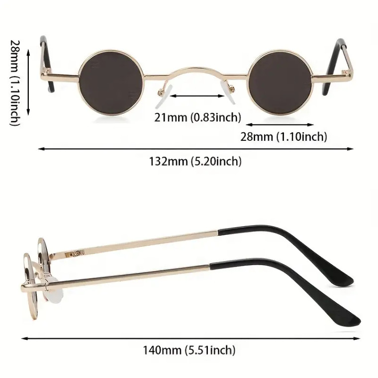 Steampunk Mini Sunglasses
