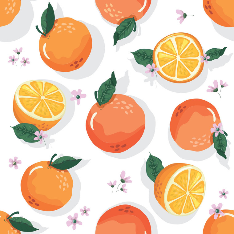 16oz  Basket of Oranges Scented Candle