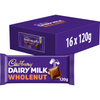 Cadbury Whole Nut Chocolate 16x120g