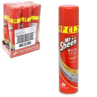 Mr Sheen Furniture Polish 6x250ml Nomm Company Limited