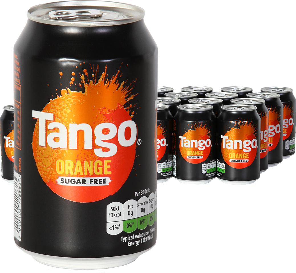 Tango Can Orange (Sugar Free) 24x330ml Nomm Company Limited