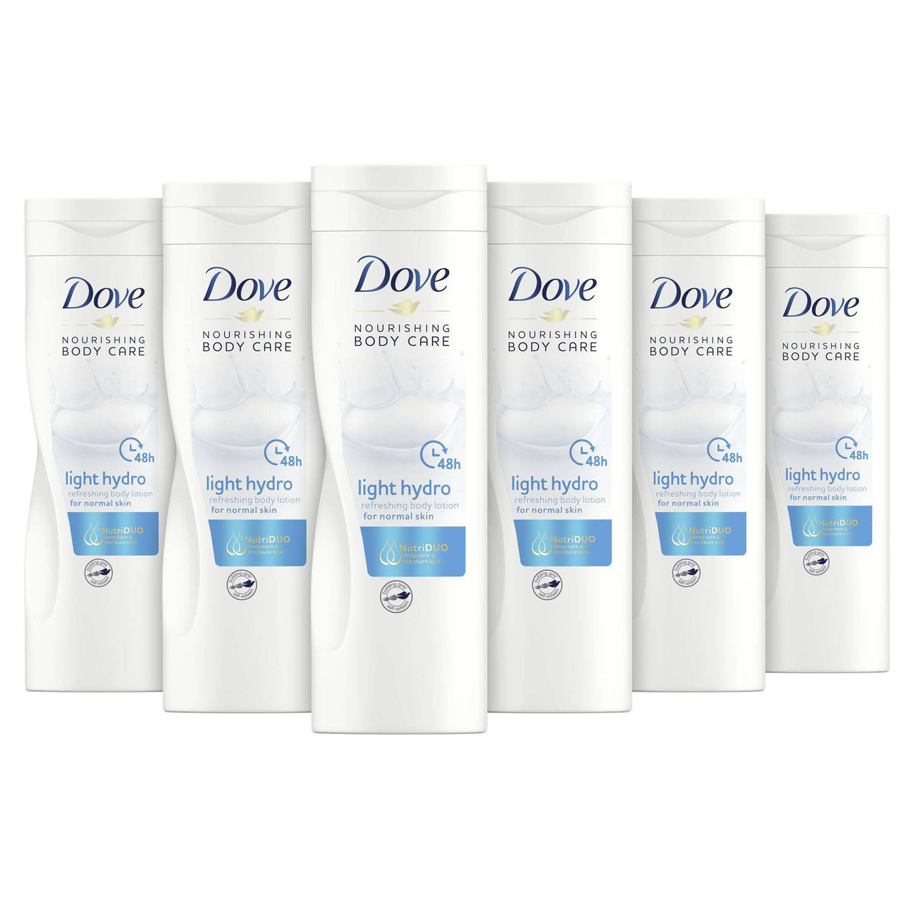 Dove Lotion Light Hydro 6x400ml Nomm Company Limited