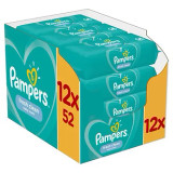Pampers Baby Wipes Fresh Clean 12x52