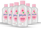 J&J Baby Oil 6x200ml