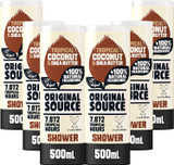 Original Source Shower Gel Coconut & Shea Butter 6x500ml