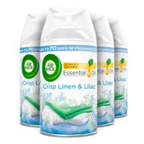 Airwick Freshmatic Refill Linen 4x250ml