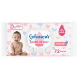 J&J Baby Wipes All Over (72 wipes)