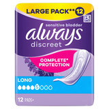 Always Incontinence Pads Long 4x12 (48)