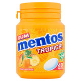 Mentos Gum Bottle Tropical 56g