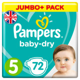 Pampers BD Diapers Size 5 Jumbo 1x72