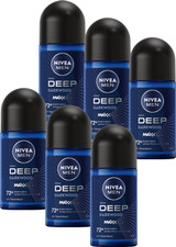 Nivea Roll On Men Deep Darkwood 6x50ml