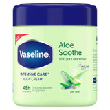 Vaseline Body Cream Aloe Soothe Jar 400ml