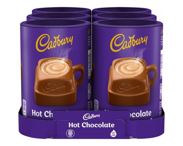 Cadbury Hot Chocolate 6x500g Nomm Company Limited