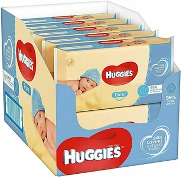 Huggies Baby Wipes Pure 10x72