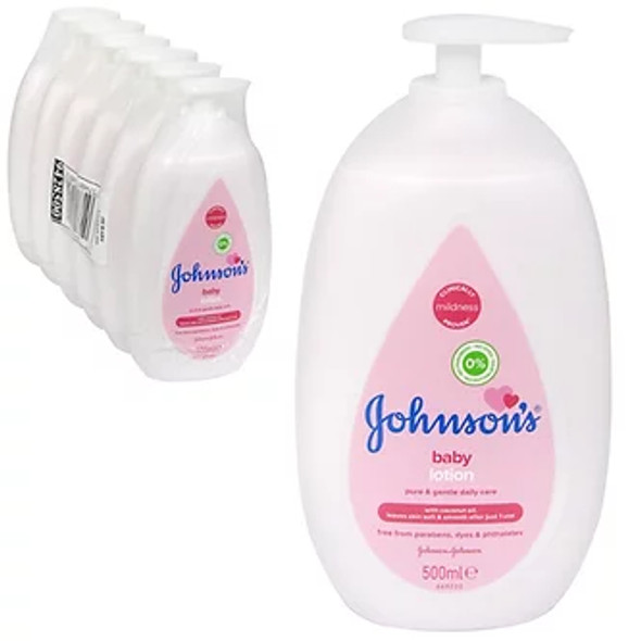 J&J Baby Lotion 6x500ml