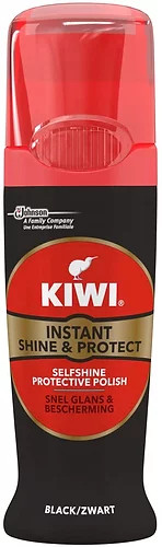 Kiwi Liquid Polish Black 6x75ml