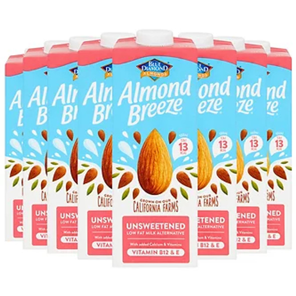 Blue Diamond Almond Milk 8x1L