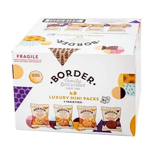 Border Mini Assorted Biscuits 48x2