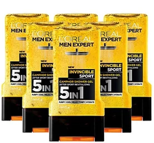 LOreal Men Shower Inv Sport 6x300ml