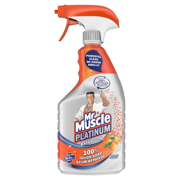 Mr Muscle Platinum Bathroom Spray 750ml
