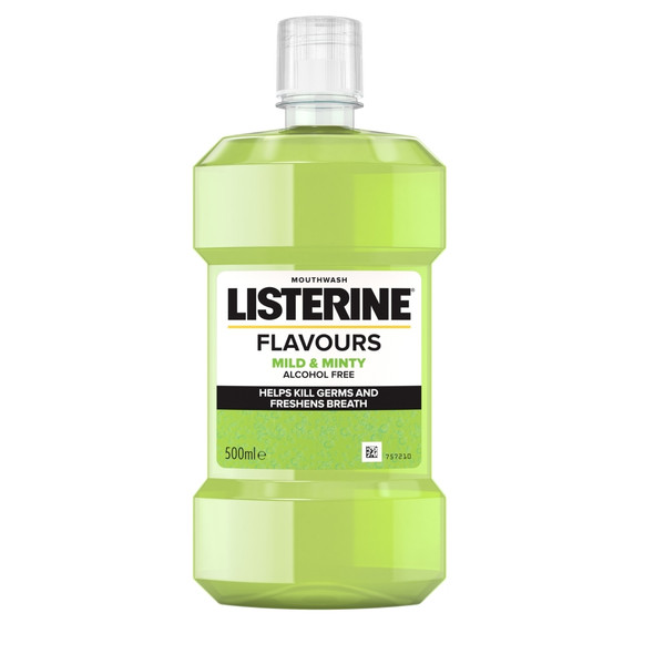 Listerine Mouthwash Mild & Minty 500ml