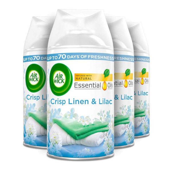 Airwick Freshmatic Refill Linen 4x250ml