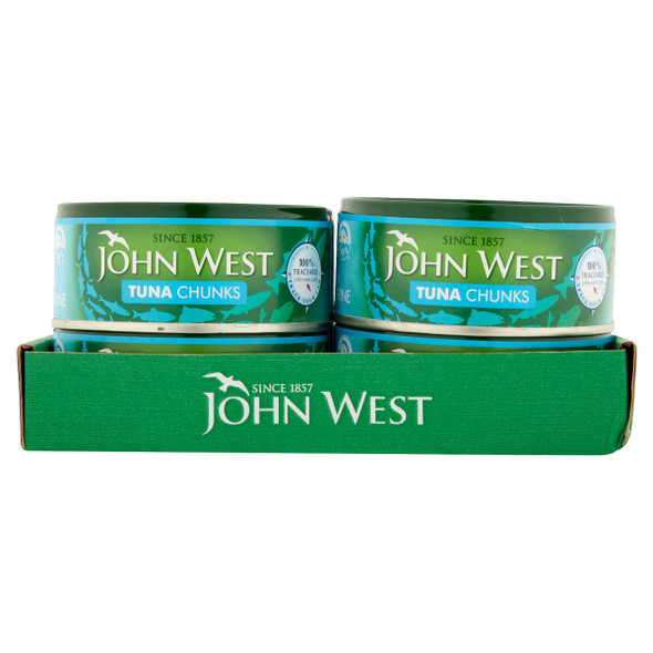 John West Tuna in Brine 12x145g
