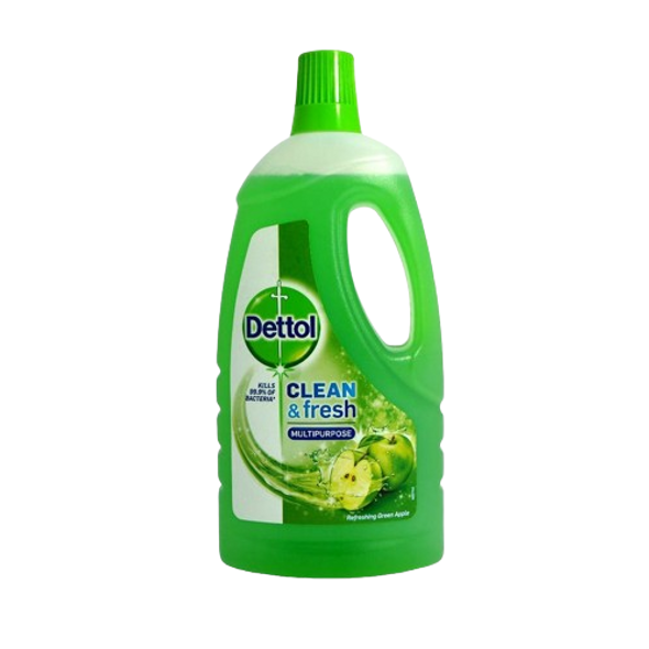 Dettol Green Apple Multipurpose Liquid 1L