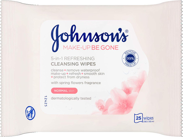 J&J Facial Wipes Refreshing 6x25s