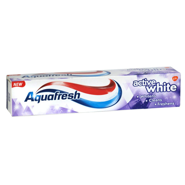 Aquafresh Active White Tooth Paste 12x100ml