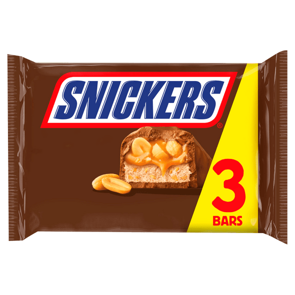 Snickers Chocolate Bar Multipack (22x3x41.7g)