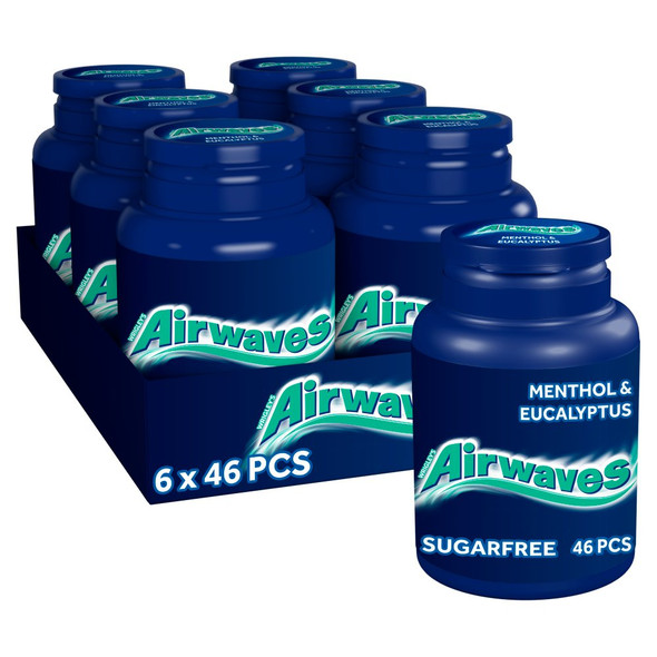 Airwaves Menthol & Eucalyptus 6x64g