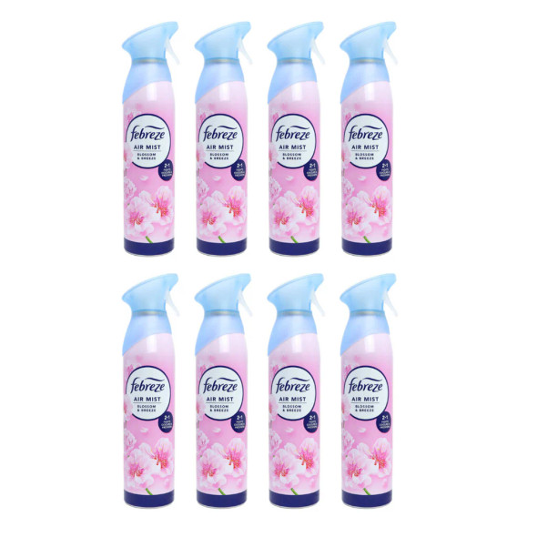 Febreze Air Freshener Blossom & Breeze 8x185ml