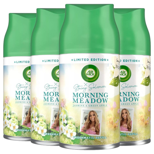 Airwick Freshmatic Refill Morning Meadow 4x250ml
