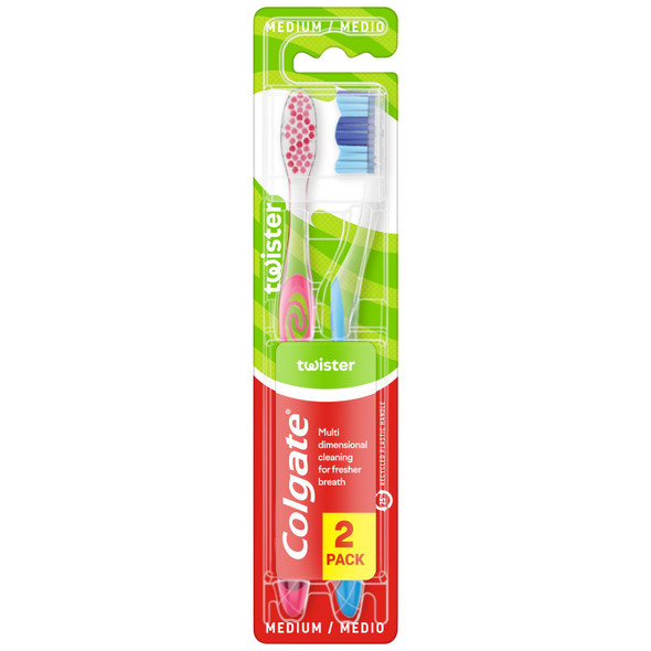Colgate T/Brush Twister Duo Pack 2x12 (24)