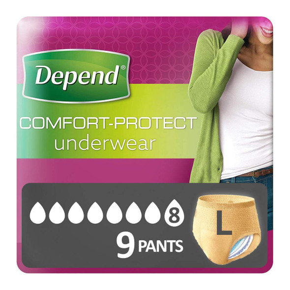 Depend Comfort Protect Women 3x9 (L)