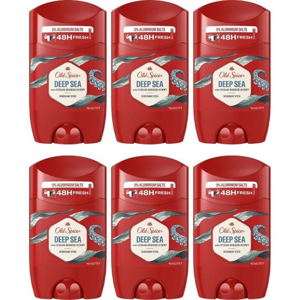 Old Spice Deo Stick Deep Sea 6x50ml