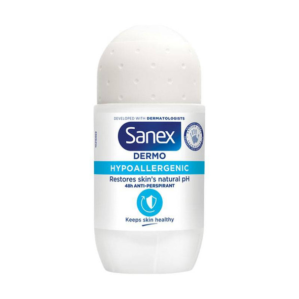 Sanex Roll On Hypoallergenic 6x50ml