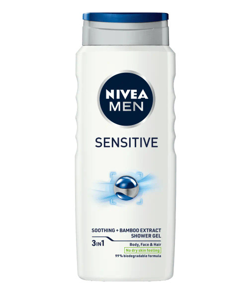 Nivea Men Shower Gel Sensitive 500ml
