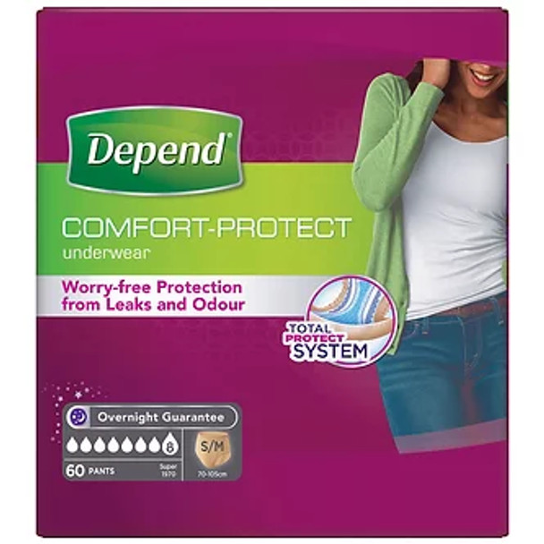 Depend Female Adult Underwear SM (60)