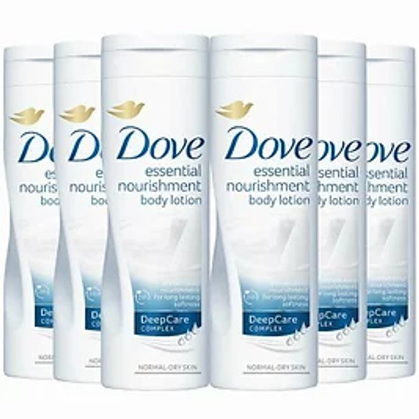 Dove Body Lotion Essential Moisture 6x400ml