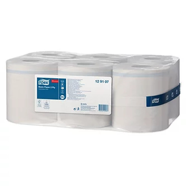 Tork Basic White Roll 6x1