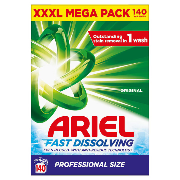 Ariel Prof Washing Powder 140 (7.7kg)